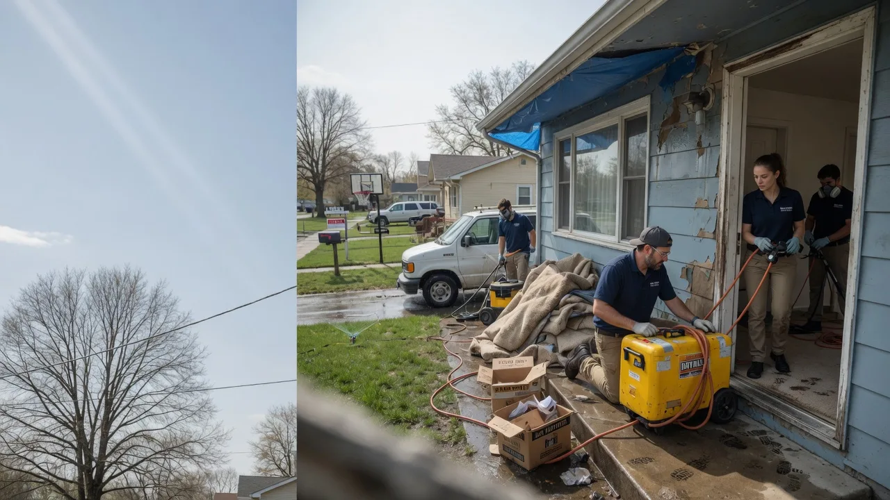 Basement Flood Cleanup in Fishers, IN near me